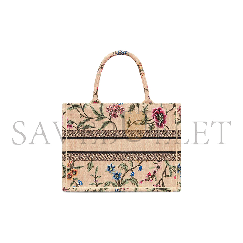 D*or petites fleurs medium book tote m1296zebb-m925 (36*27.5*16.5cm)